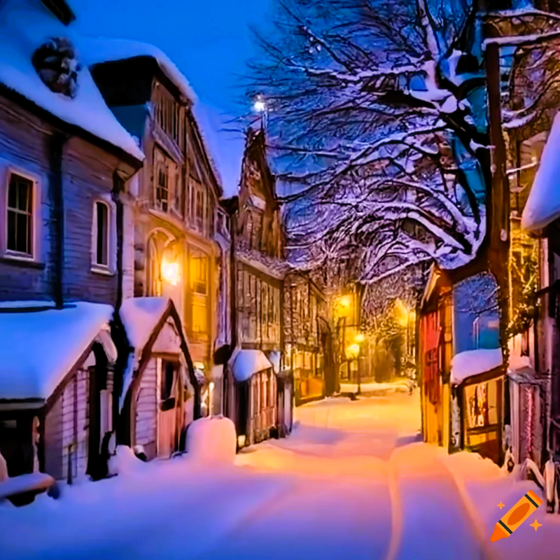 craiyon_173810_a_small_village_on_a_winter_Christmas_night.png