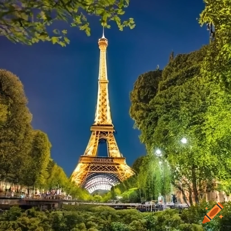 craiyon_172853_Paris_and_the_Eiffel_Tower_in_the_greenery.png