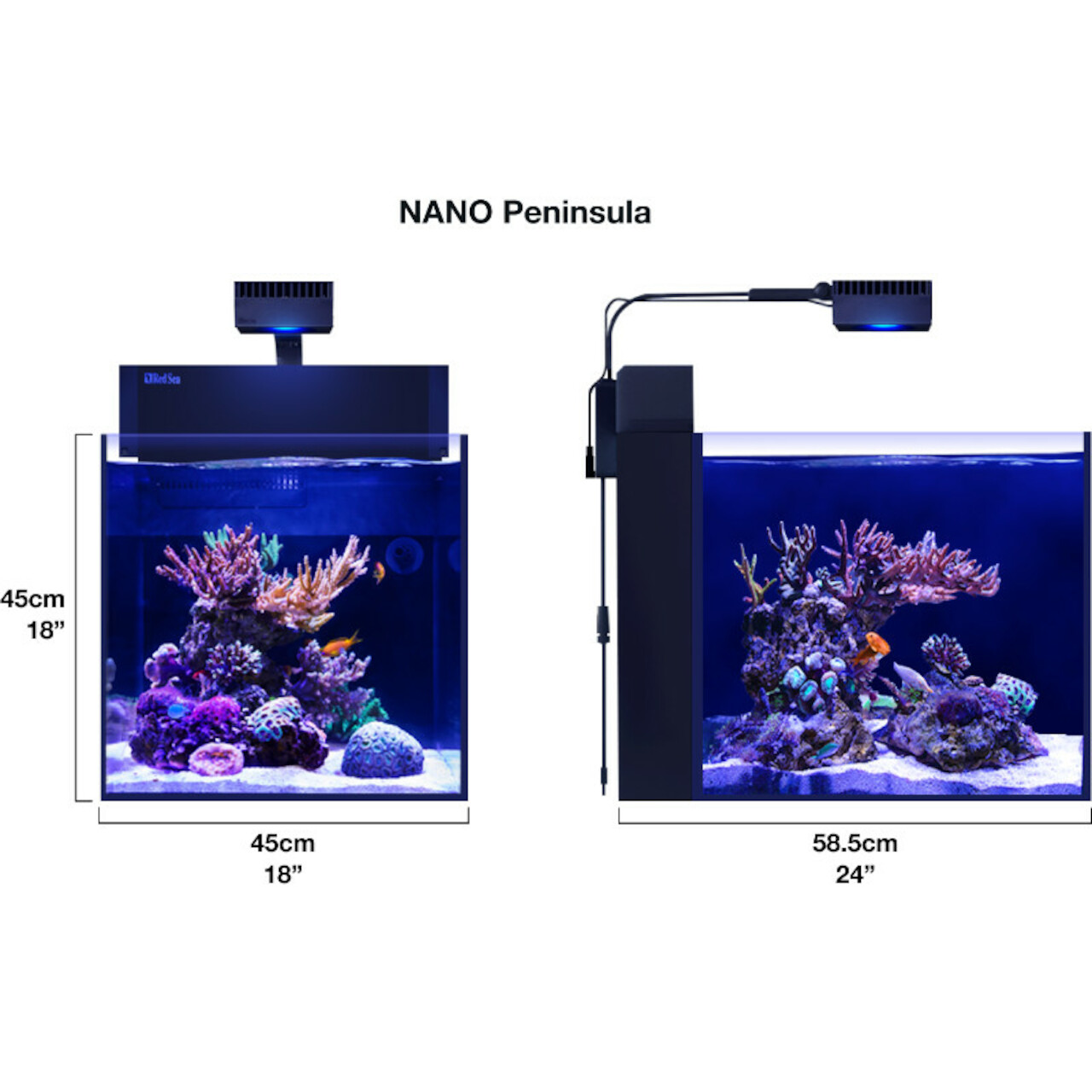 Red Sea Max Nano Peninsula G2 Aquarium