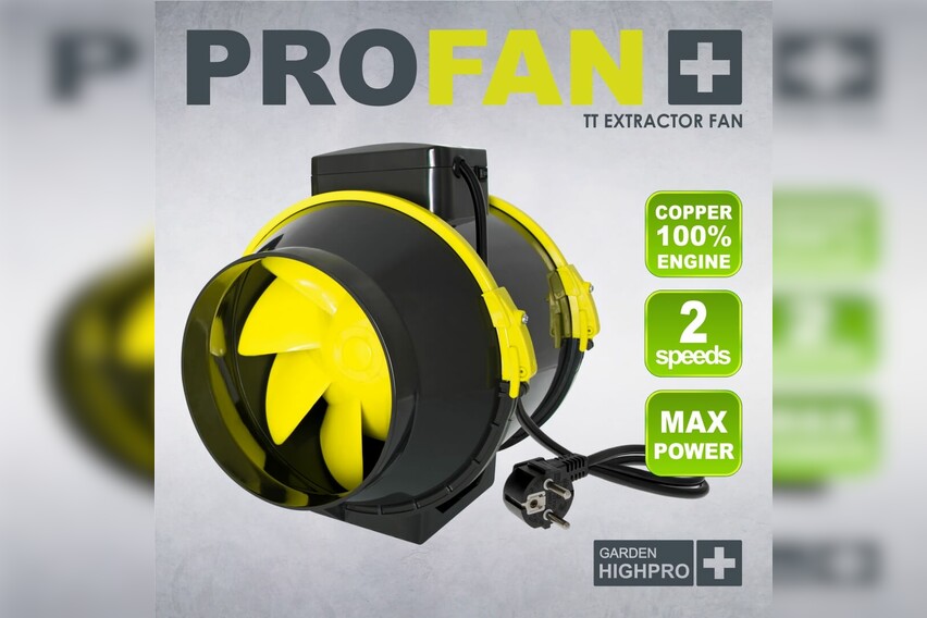 GHP Profan TT 125 Extraction Fan 280m³/h