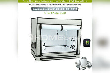 HOMEbox Ambient R80S – Laser CREE 33W Premium LED Growbox SET