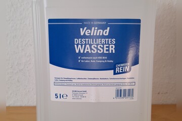 Velind destilliertes Wasser 5l
