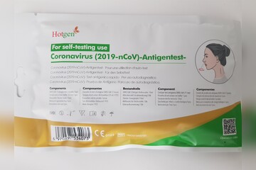 Hotgen Novel Coronavirus Antigentest - vorderer Nasenabstrich