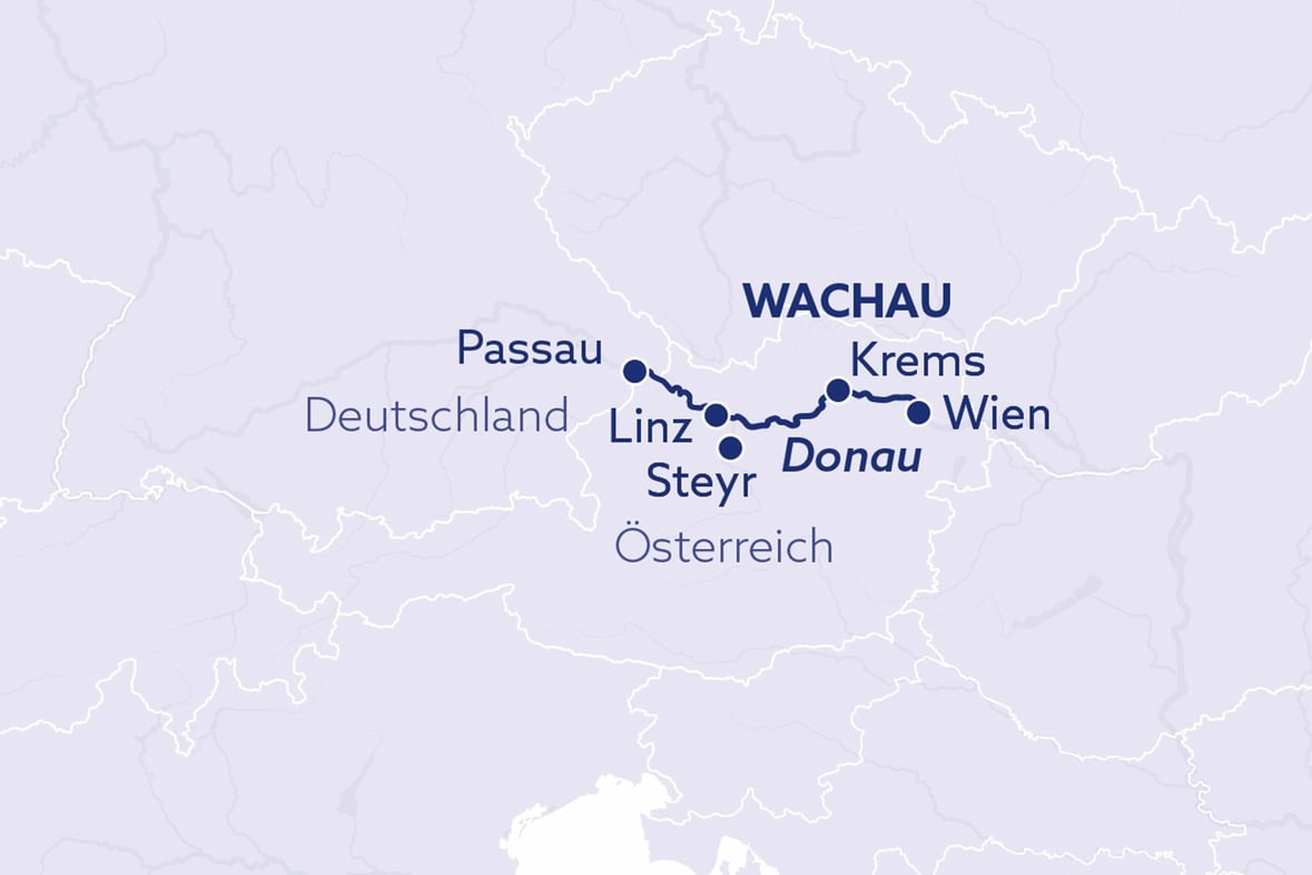 Kurzurlaub entlang der österreichischen Donau