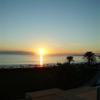 tunesien sonnenaufgang  über  dem meer