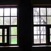 Bauernhaus-Fenster im Freilichtmuseum Kommern
