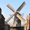 sich drehende Windmühle, Xanten, Niederrhein