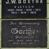 Gedenktafel Goethe