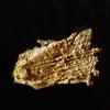Gold (kristallin) auf Quarz