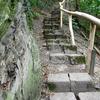 Treppen-Aufstieg zur Grevenburg, Traben-Trarbach, Mosel