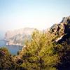 Vom CalaTuent auf einem Meer-Höhenweg, Mallorca