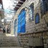 Eine alte Straße in Safed