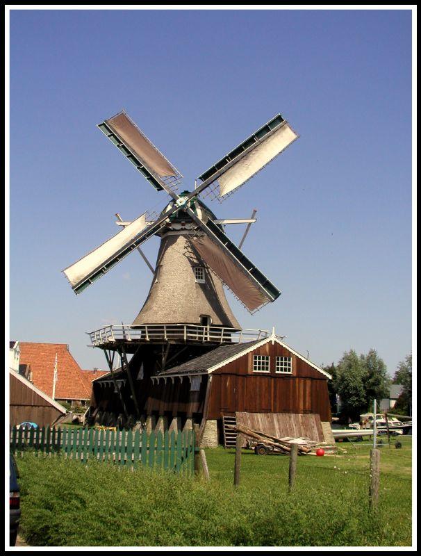 Holzsäge Mühle von in der Wind N Friesland