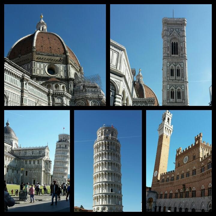 1,2,Florenz mit Dom 3,4,Pisa,5,Siena,Piazza del Campo.JPG